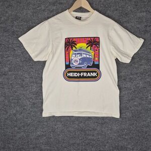 Stussy Heidi & Frank California Love Drop Mens Size S White T Shirt